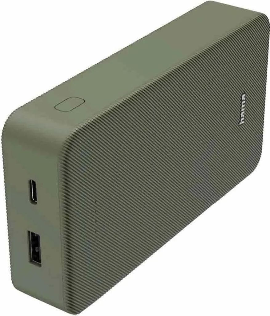Hama 00201716, 20000 mAh, Lithium-polymerová (LiPo), Zelená Obrázek produktu 