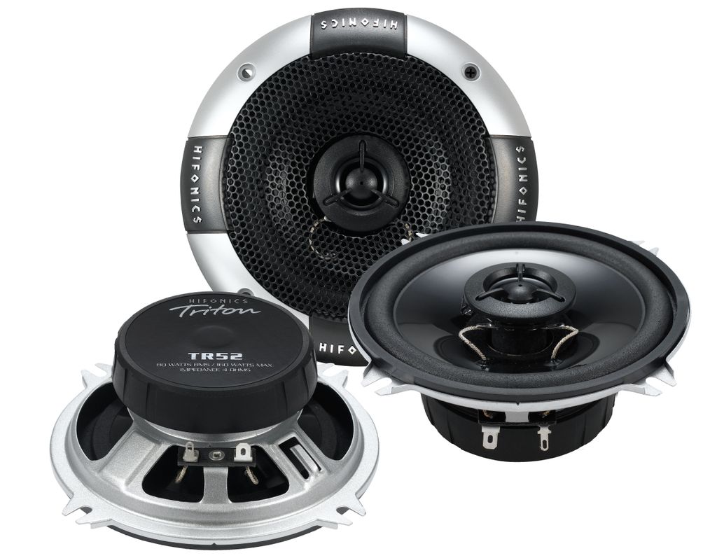 HIFONICS TRITON KOAX 13 cm TR-52 Lautsprecher Auto Boxen Set 160 Watt PKW KFZ, TR52
