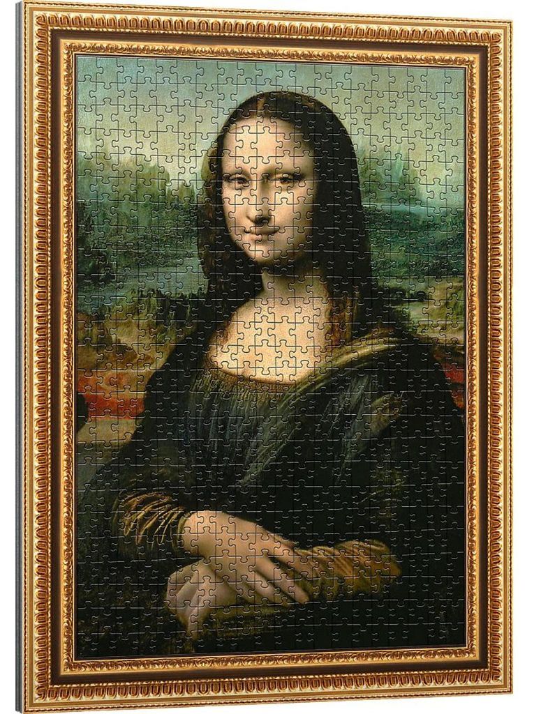 S.CENA Puzzle - _500 Puzzlorama_ - Mona Lisa,Leonardo da Zdjęcie produktu 