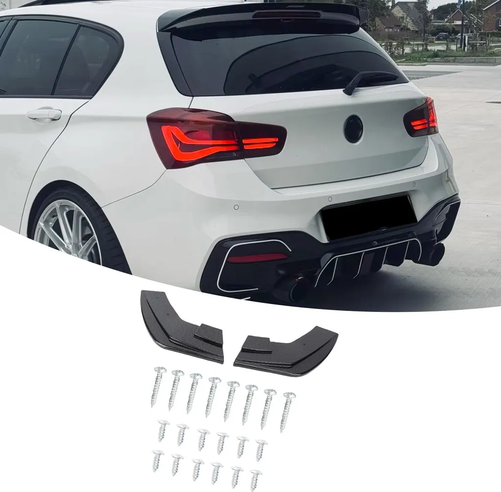 Kit diffuseurs arrière sport pour BMW Série 1 F20 LCI Pack M 118-125i