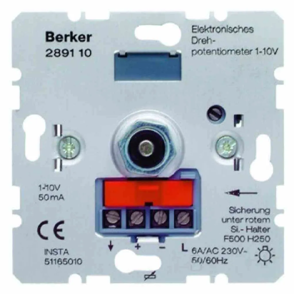 Solution Gradation Sans Scintillement : Potentiomètre Berker 289110