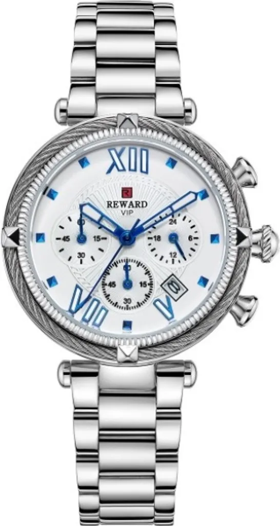 Montre Femme REWARD Lenia Argent KP14326 - Élégance Chic au Quotidien