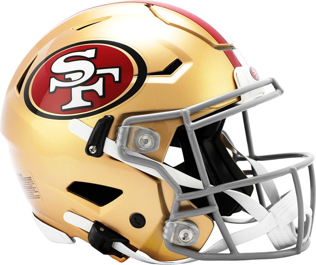 Riddell Authentic SpeedFlex Helm - NFL San Francisco 49ers Produktbild 