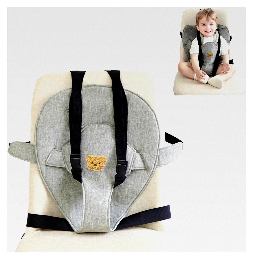 Sicherheitsgurt für Babyhochstuhl - Tragbar für Reisen und Esszimmerstuhl