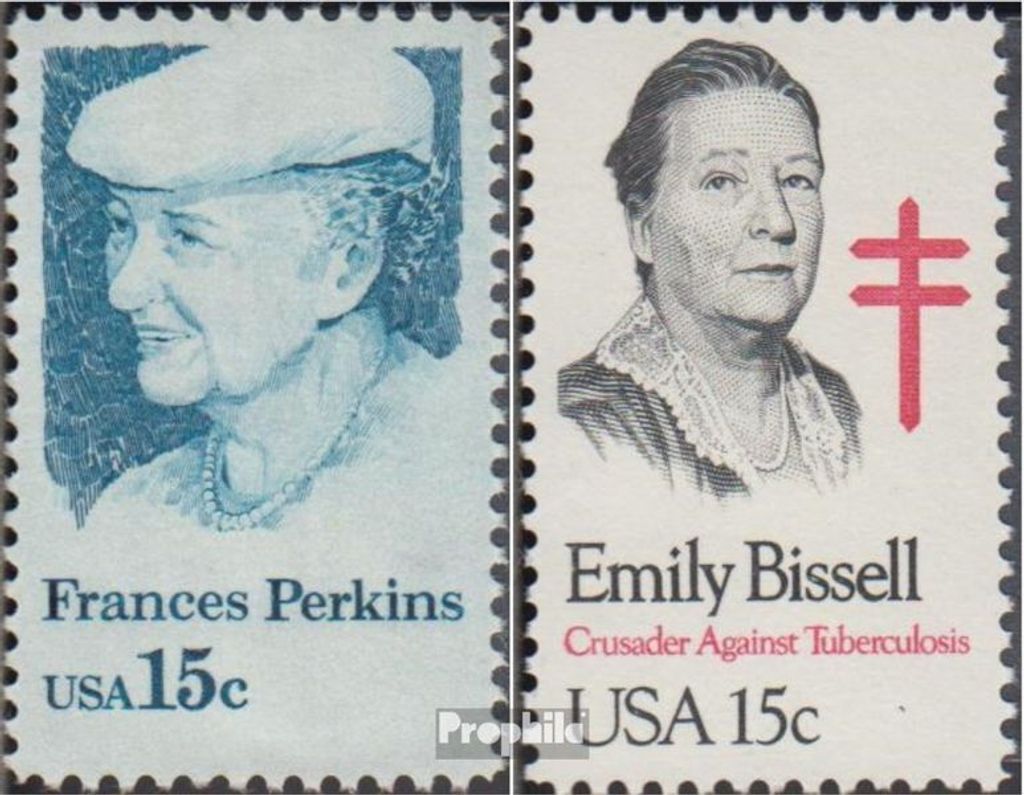 Briefmarken USA 1980 Mi 1427,1429 (kompl.Ausg.) postfrisch Produktbild 