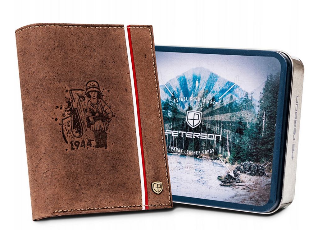 Peterson Portemonnaie aus Leder für Männer Shoremirror IV. Produktbild 