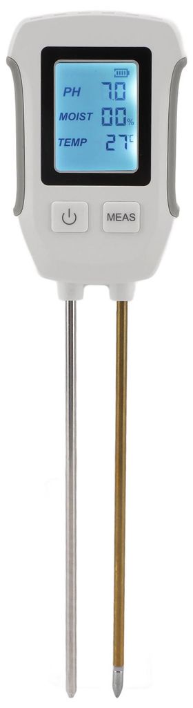 Bodemvochtmeter met dubbele sensor en digitale display, Productafbeelding 