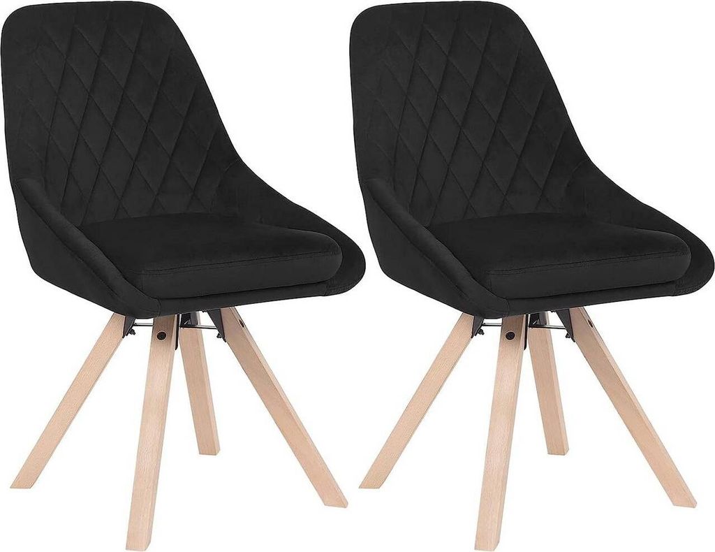 WOLTU 2er Set Esszimmerstühle drehbar, Drehstuhl, Produktbild 
