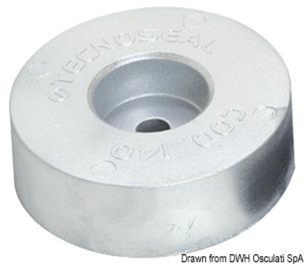 Magnesium Heckanode 140x35 mm - Osculati 43.210.23