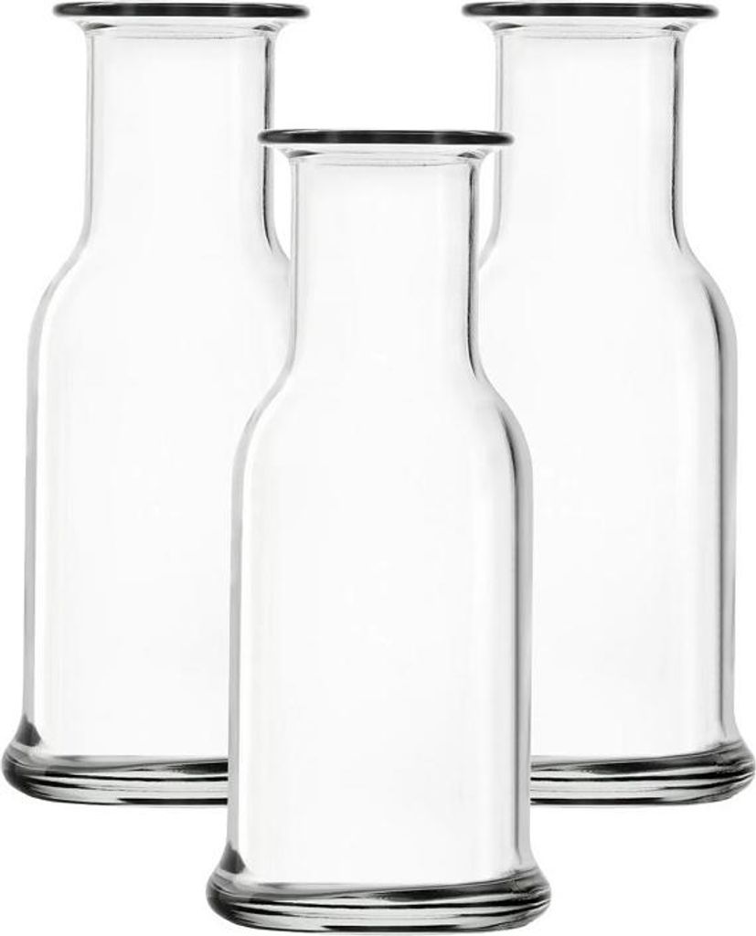 Stölzle Oberglas Glaskaraffe Purity / 3er Set Kleine Produktbild 