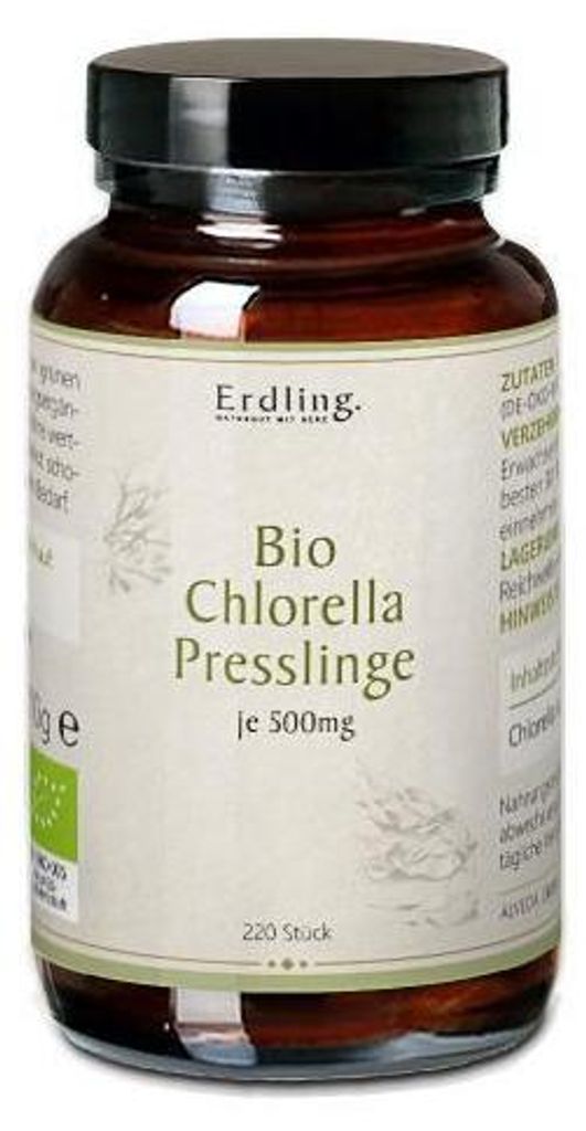Chlorella Presslinge  Algen Erdling 220 St Produktbild 