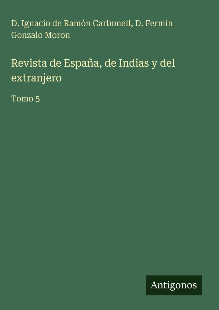 Magazin für Spanien, die Indios und das Ausland