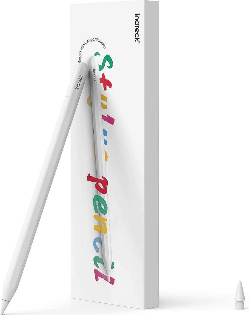 Inateck Stift 5 Min Schnellladung,Palm Rejection ,für iPad 11/10/9/8/7/6,iPad Pro 11"/12.9"/13" M4, iPad Air 3/4/5/6/11''M2, iPad Mini
