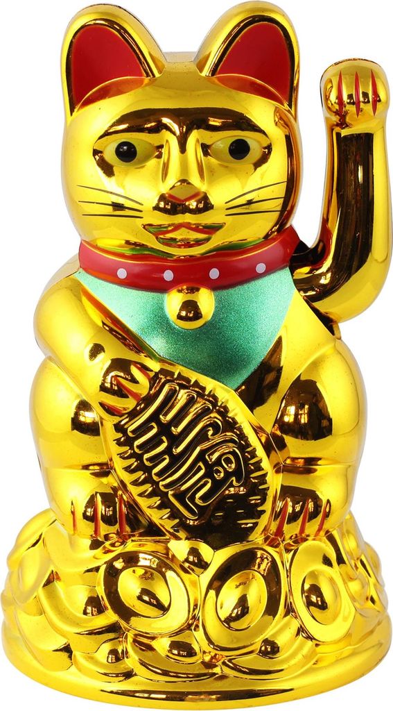 Glückskatze - Chinesische Katze - Maneki neko - 11 cm - Produktbild 