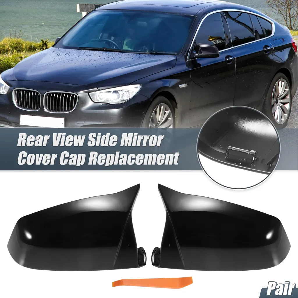 Remplacement de Coques de Rétroviseur BMW 535i 650i 750i Noir Brillant