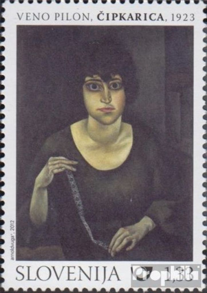 Briefmarken Slowenien 2012 Mi 970 (kompl.Ausg.) postfrisch Kunst