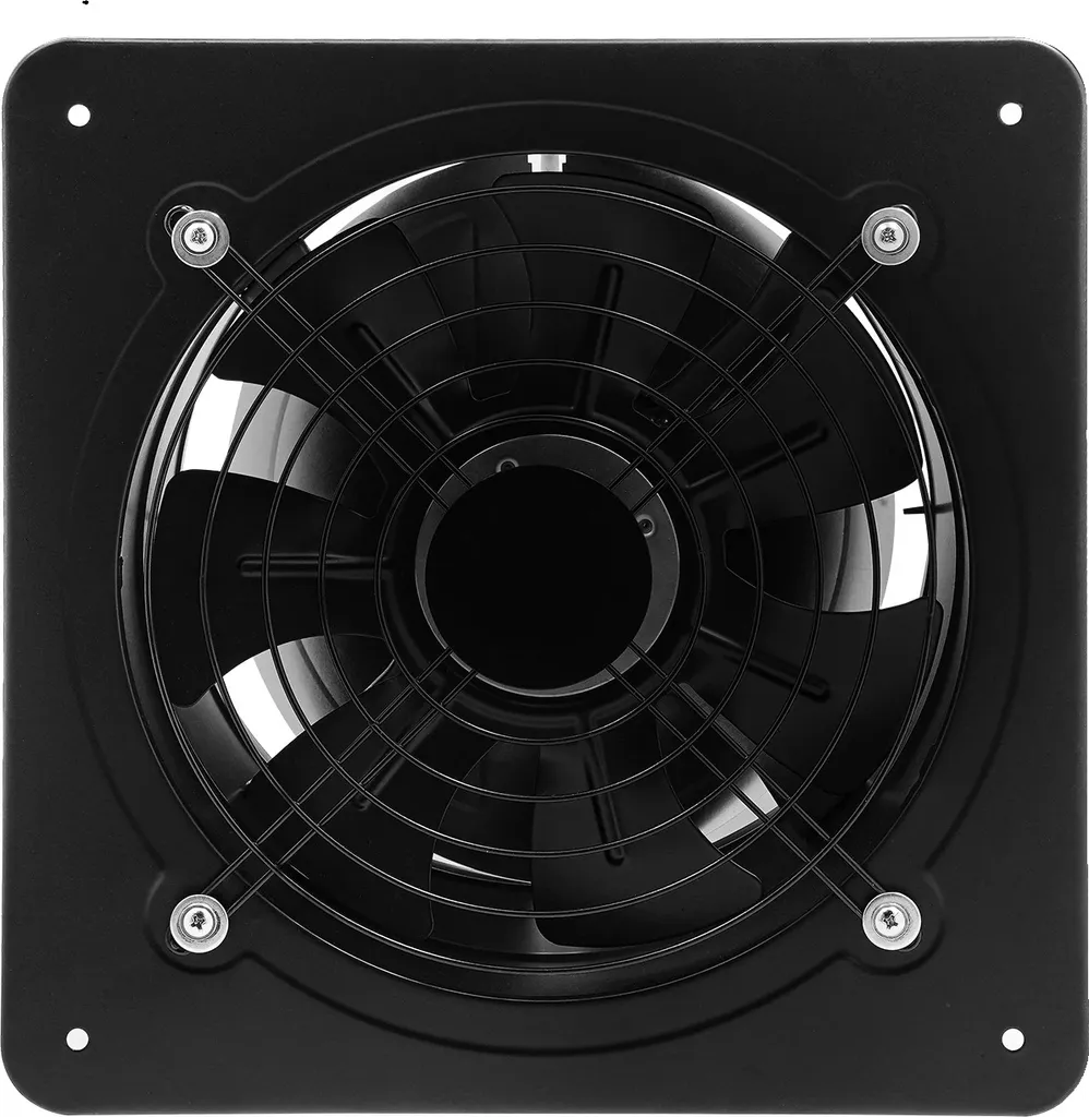 Ventilateur d'extraction 10 pouces noir 741 CFM anti humidité et odeur