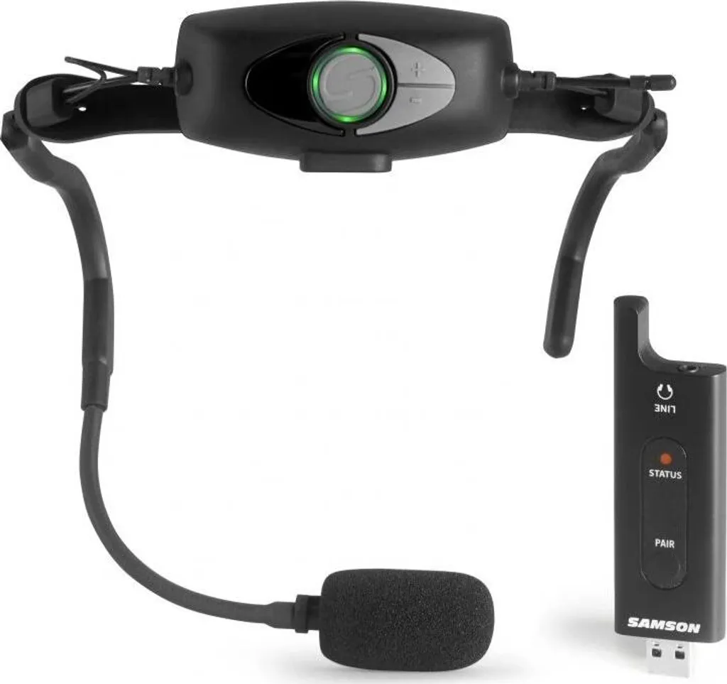 Fini les Câbles : Samson AirLine XD Fitness Micro Casque sans Fil UHF