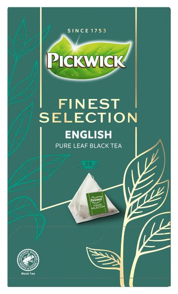 Pickwick Finest Selection Tè inglese, 25 bustine, 50g Tè Immagine del prodotto 
