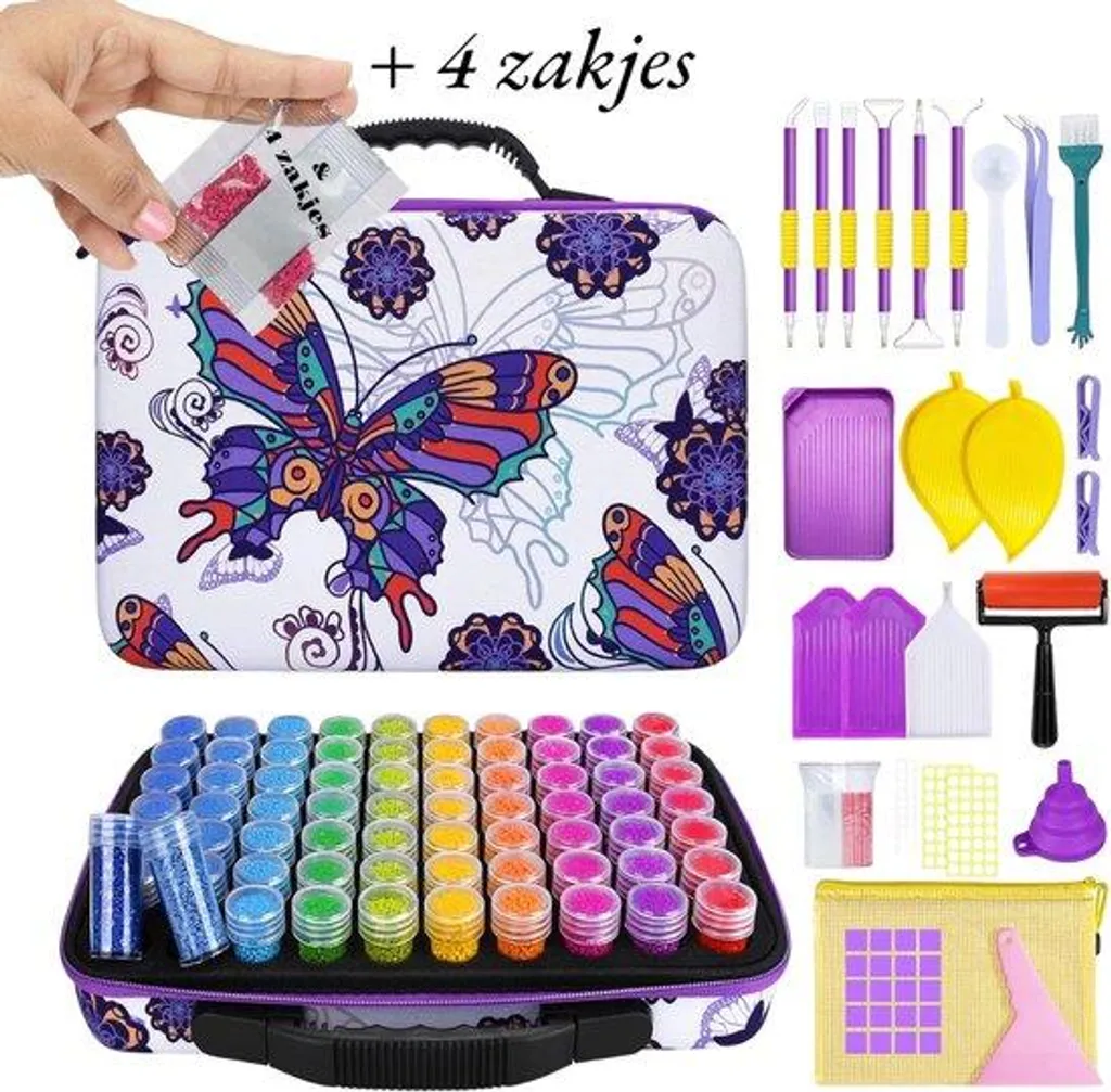 Organiseur couture complet 132 pièces pour trier vos accessoires