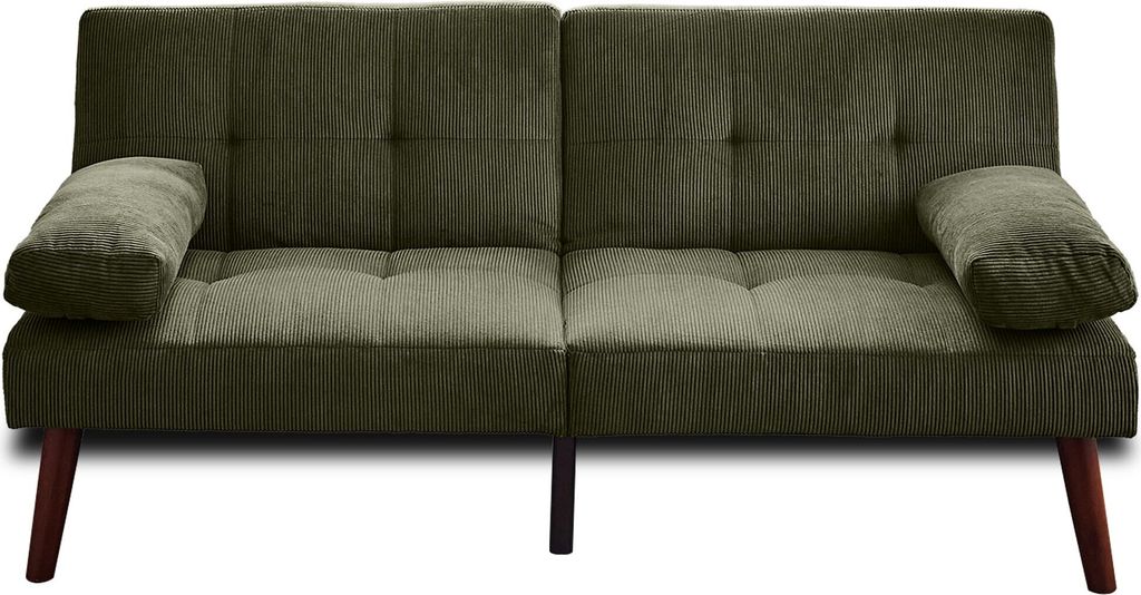 Best Möbel Philae - 2-Sitzer Schlafsofa Klappsofa - Cord , Produktbild 