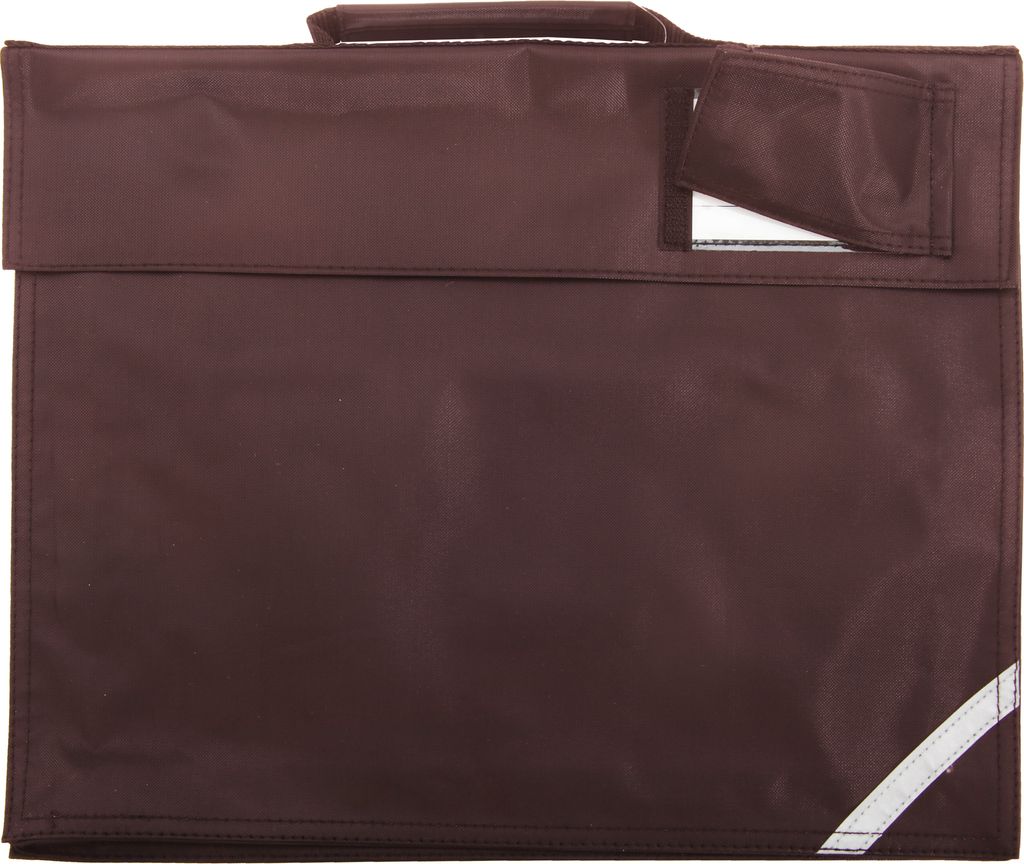 Quadra Jugend Büchertasche - 5 Liter (2 Stück/Packung) BC4340 (Einheitsgröße) (Burgunder)