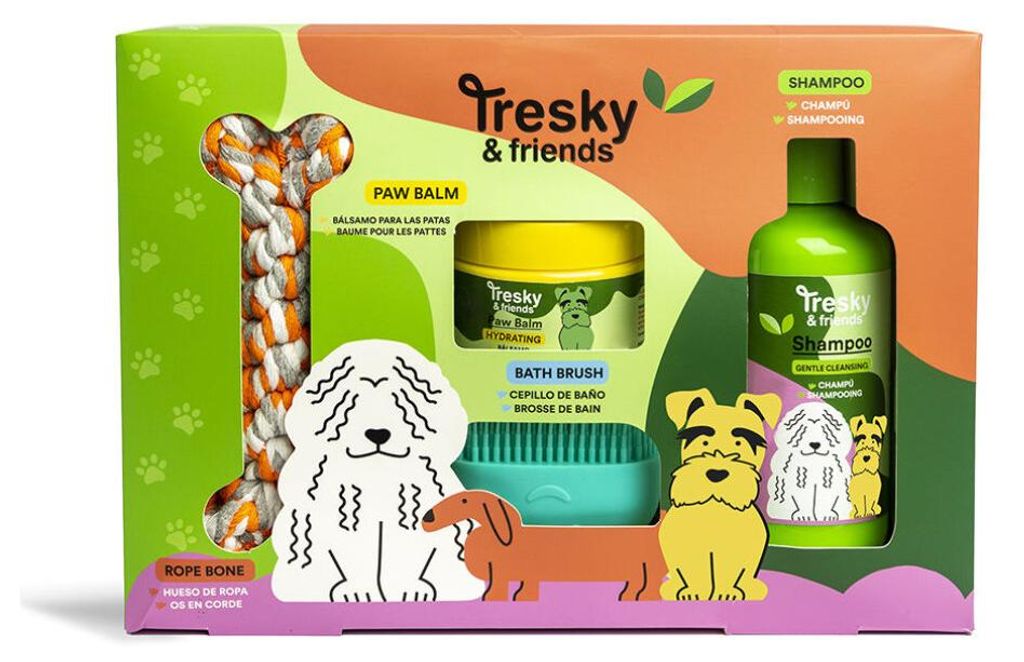 TRESKY & FRIENDS Tresky & friends PET CLEANING CASE 4 Stück