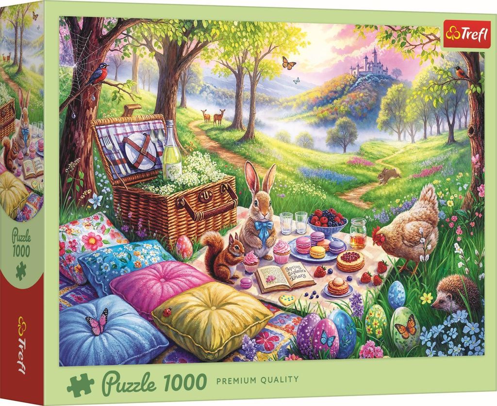 PUZZLE 1000 Picknick auf der Wiese 10978 Produktbild 