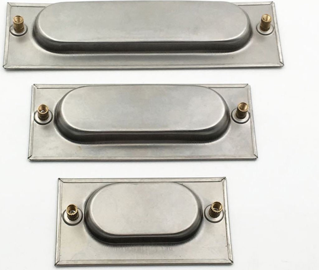 INF Quadratischer verdeckter Schubladengriff, Edelstahl, Produktbild 
