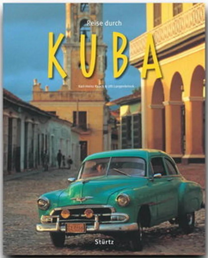 Livre photos Reise durch Kuba Grand Format A4 Album Souvenirs de Voyage