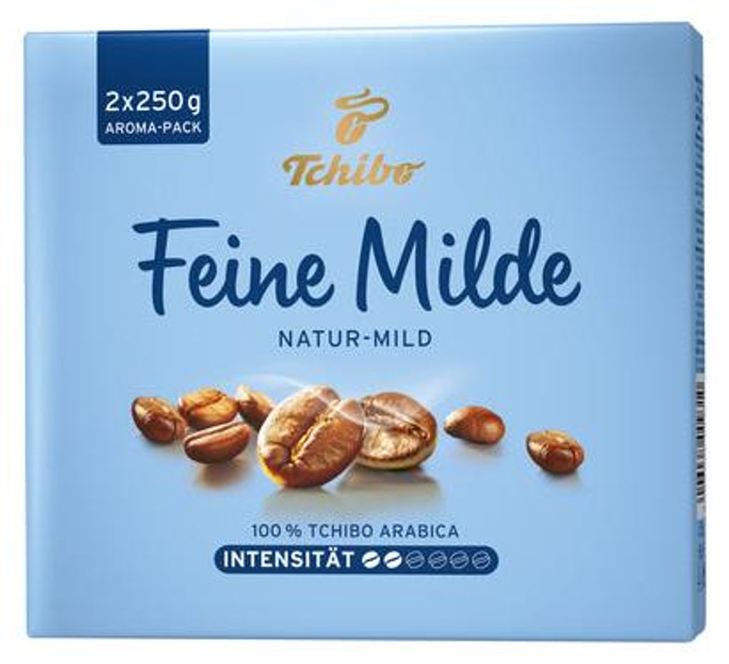 Tchibo Feinmildvakuum (9x 500gr) Produktbild 
