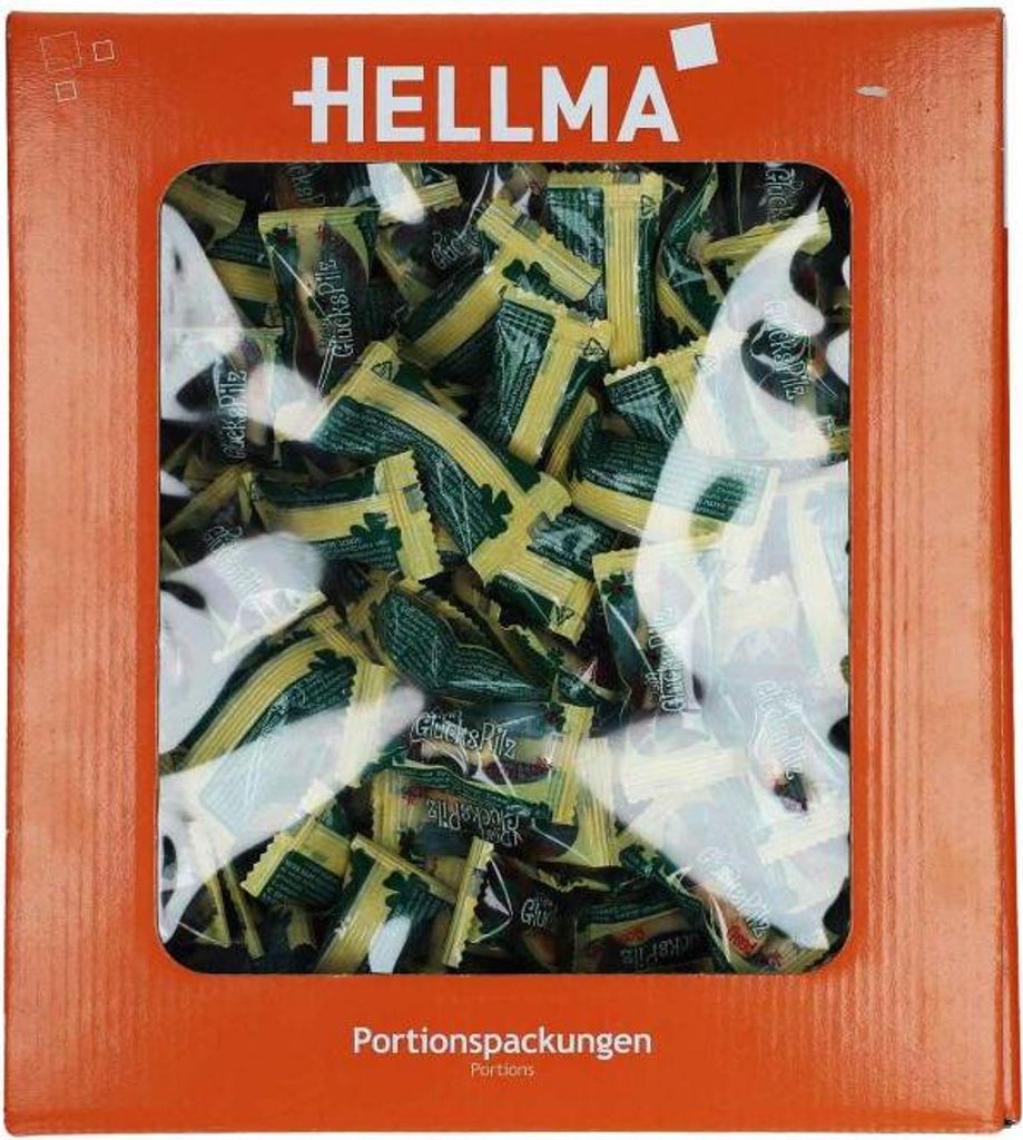 HELLMA 60124369 Schokolade u. Keks Glückspilze 150 St. Produktbild 