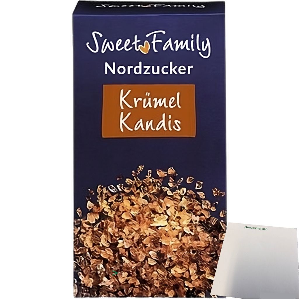 Nordzucker Krümel Kandis braun mit angenehmer Karamellnote  Produktbild 