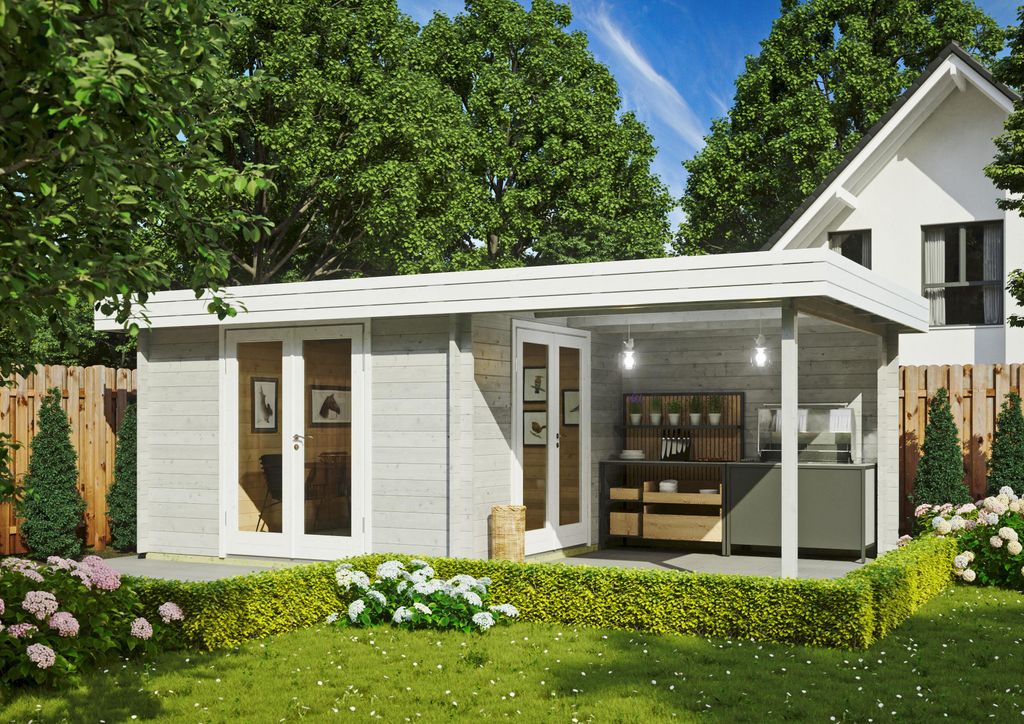 Fjordholz Gartenhaus Modell Ranja 44