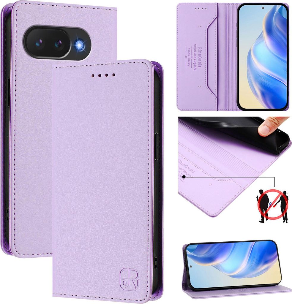 Kožené pouzdro pro Google Pixel 10A, flipové pouzdro s Obrázek produktu 