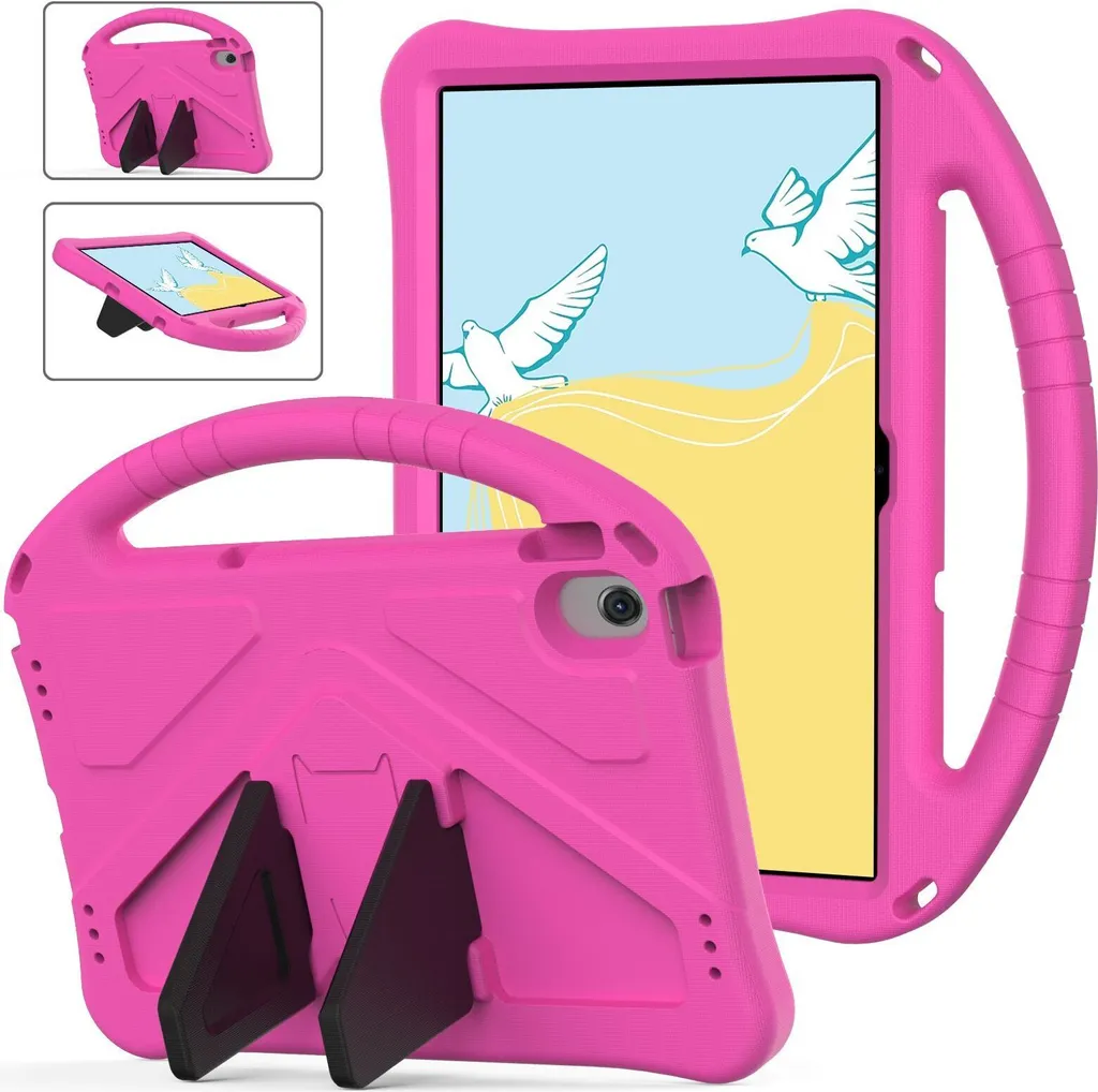 Custodia Rosa per Huawei MatePad 11 2023 Bambini con Maniglia