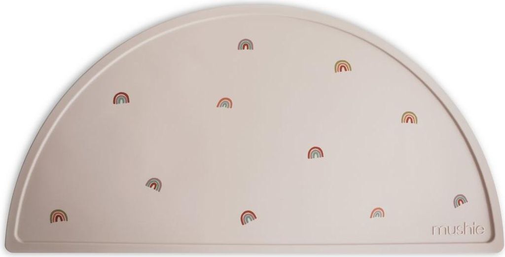 Mushie Silikon Tischset - 100% Silikon, rutschfest