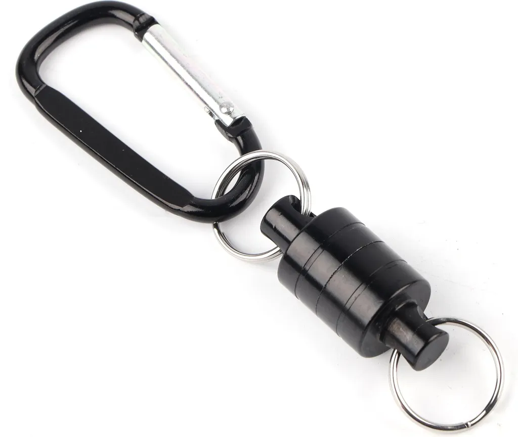 Magnete Per Pesca A Mosca Con Moschettone E Fibbia In Lega Di Alluminio (Blu) - 4