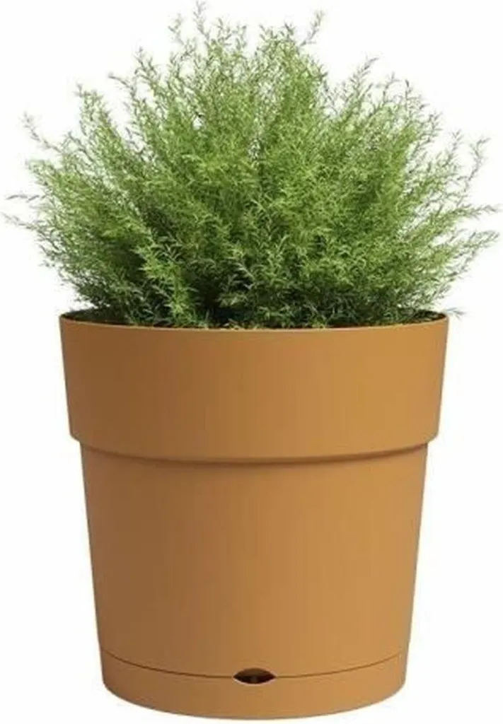 Bac à fleurs rectangulaire Jaune Ø 40 cm - Jardinière Artevasi Pro