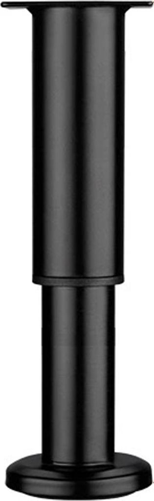 Verstellbare Möbelbeine aus Metall – 4er-Set Sofa-/Couch-/Kleiderschrank-/Bettfüße – Höhenverstellbare Stützbeine von 7,08 bis 11,81 Zoll ...