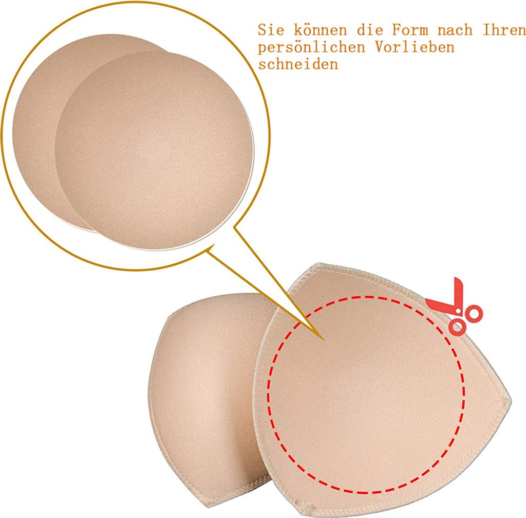 Yolev 12 Paar BH Einlagen - Wiederverwendbare Push-Up Pads Für Damen