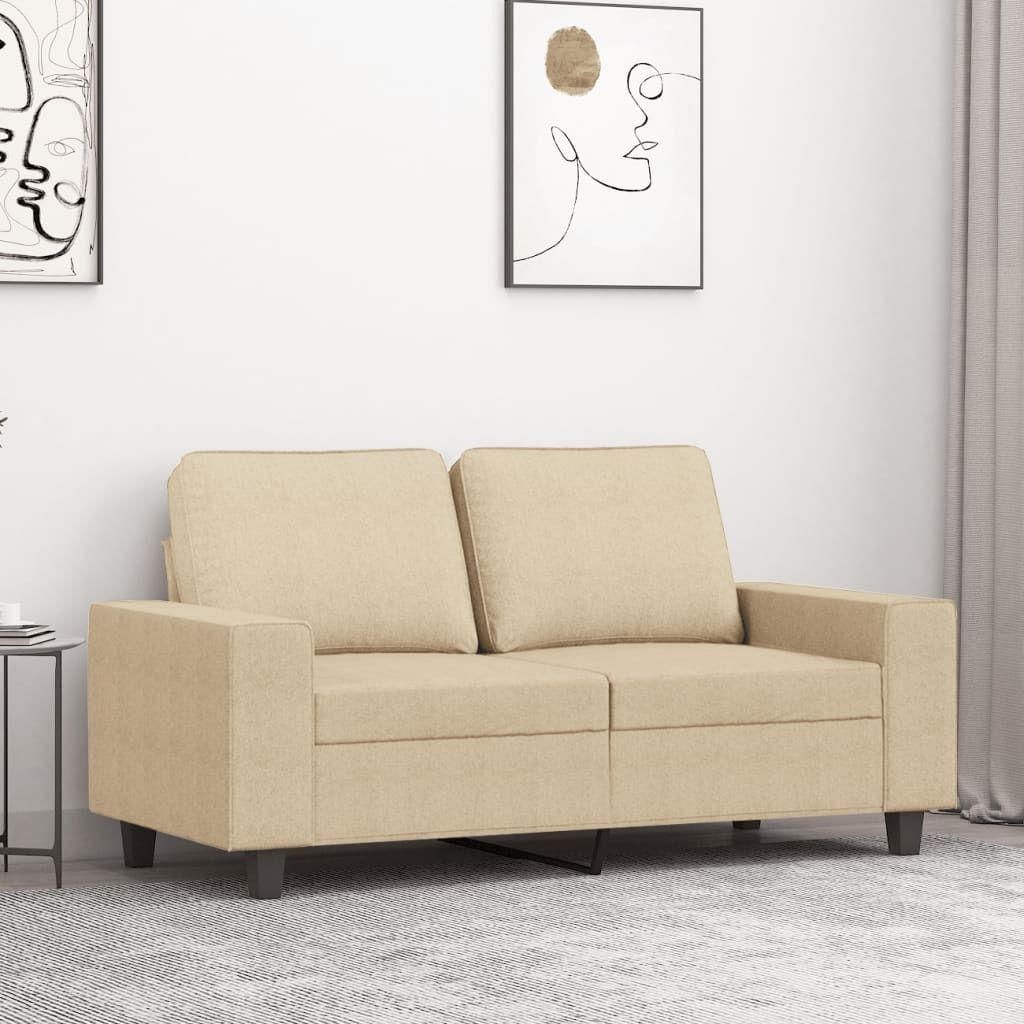 "2026 Promotion" 2-Sitzer-Sofa - Polstersofa - Creme 120 cm Stoff - Klassische Sofas CC21826