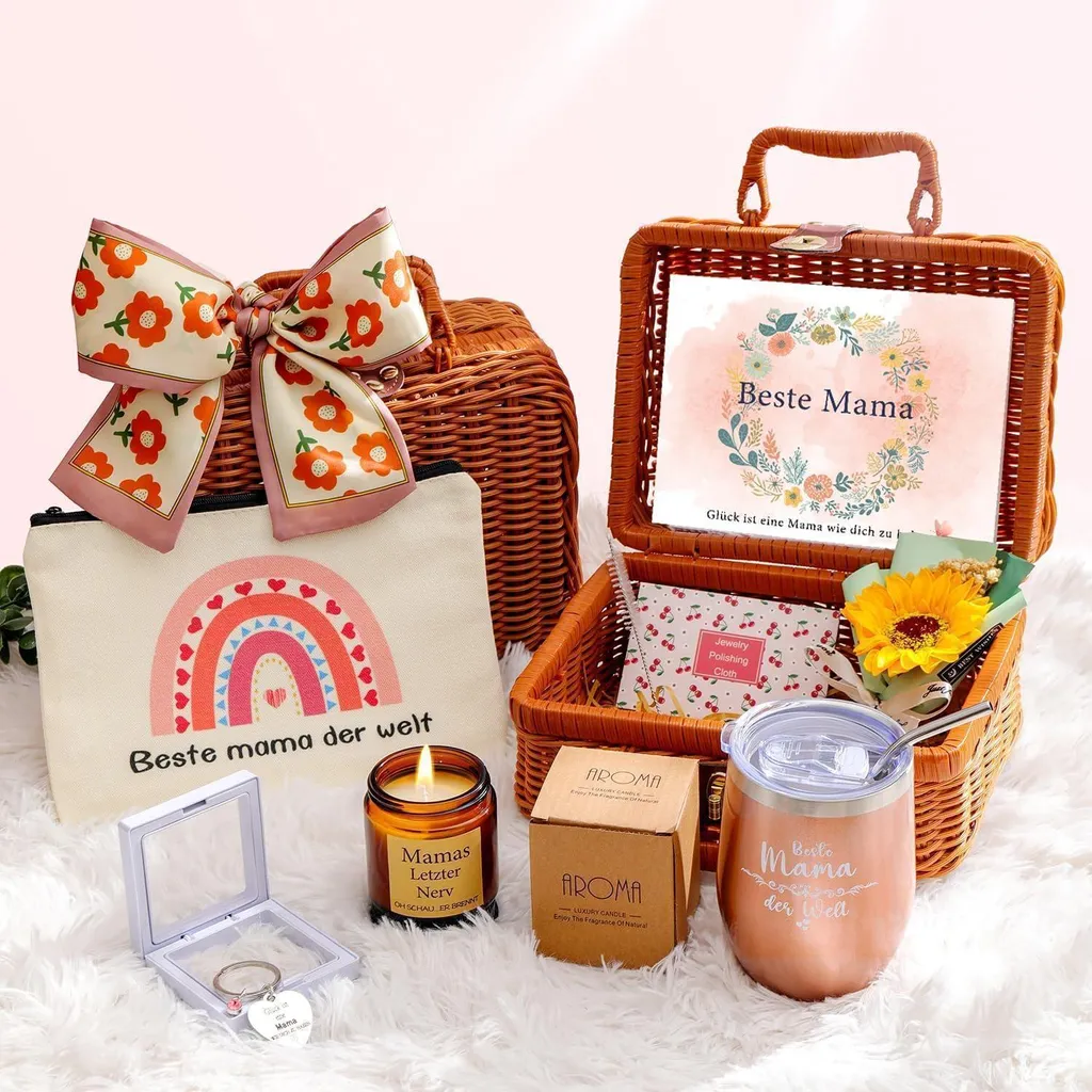 Cesto regalo Yunnoend per la mamma - Compleanno, festa della mamma, Natale