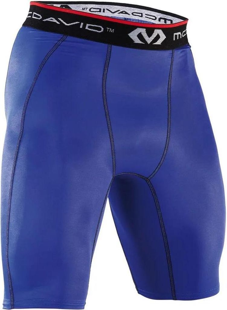 Mc David Compression Kurze Leggings Blau 2XL Herren Blau 2XL