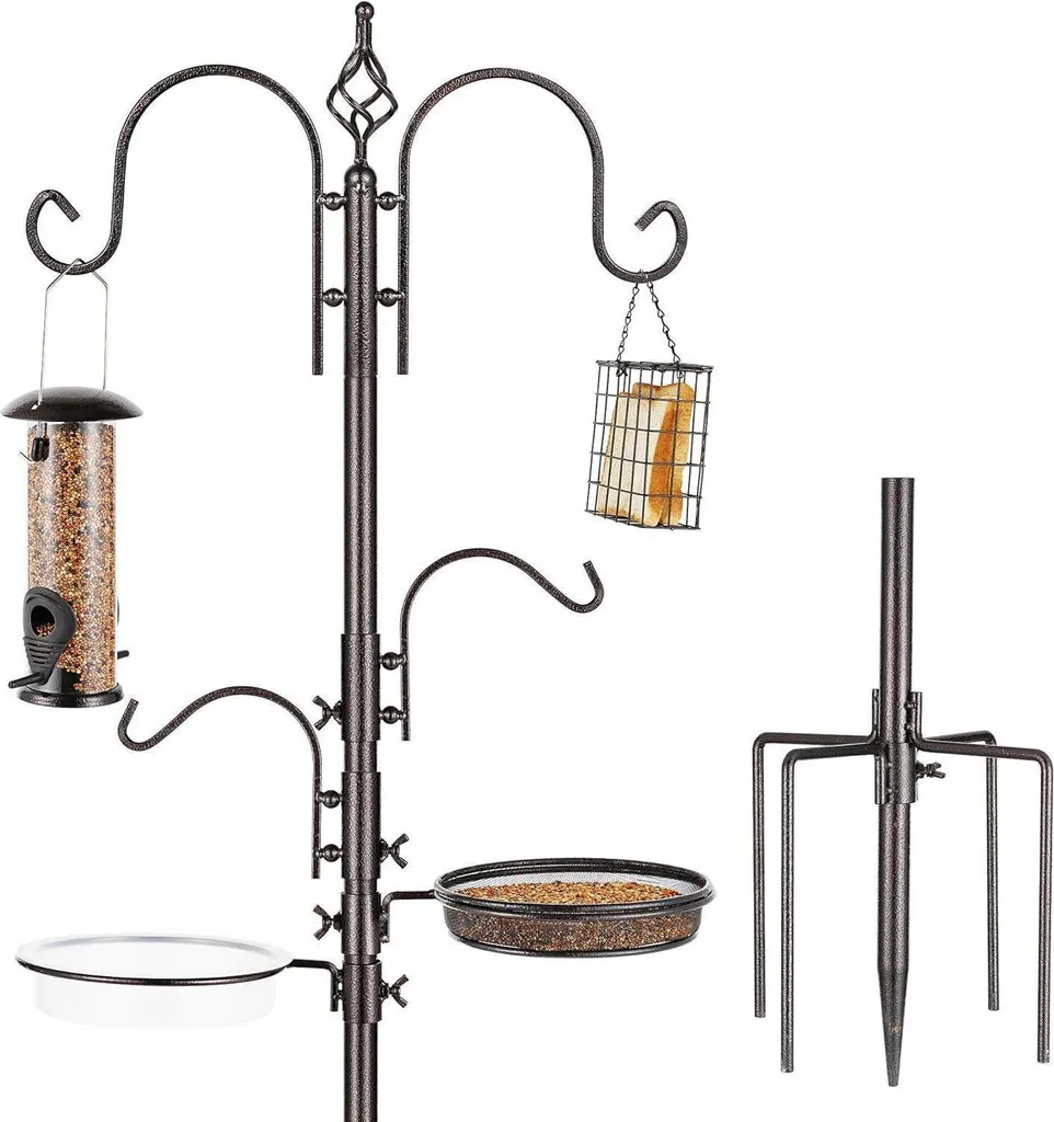Station Oiseaux Urban Deco : Solution Anti-Rouille et Multi-Nourriture