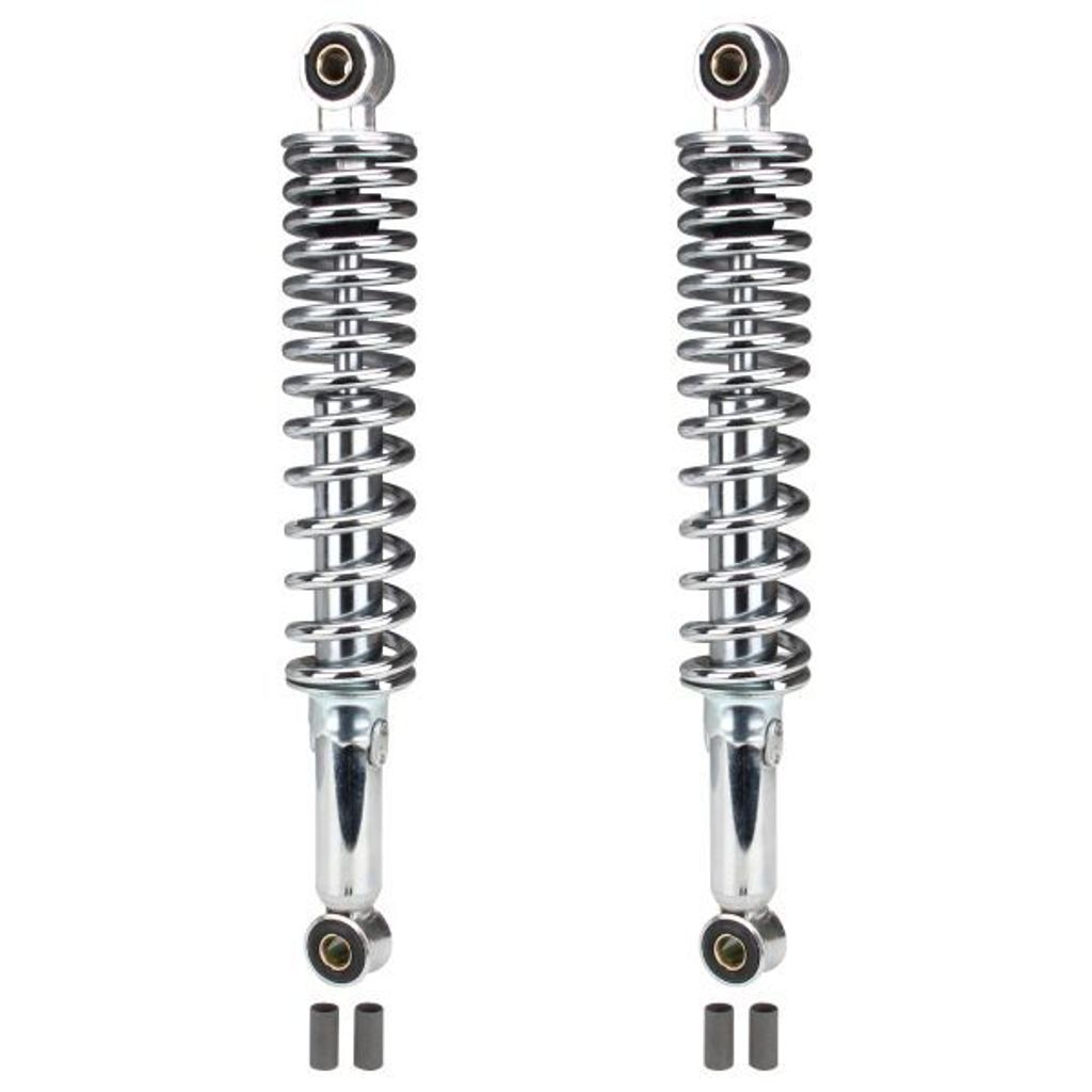 Amortisseur de ressort set 310mm chrome pour Zündapp Image du produit 