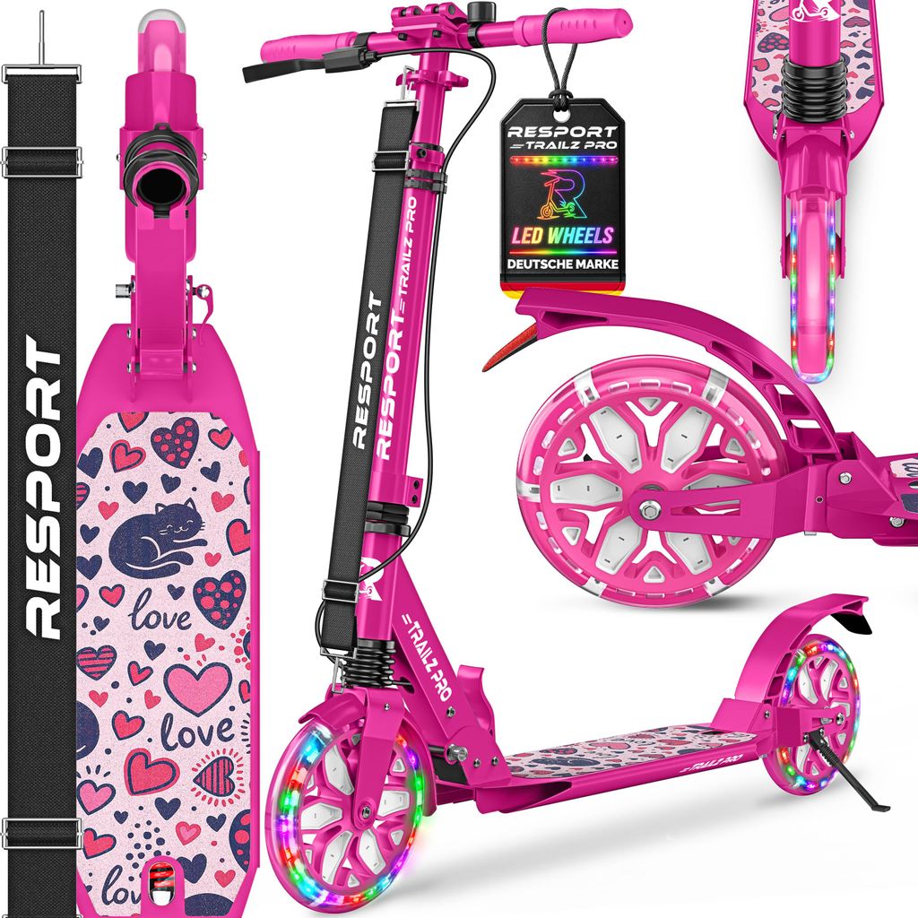 RE:SPORT® městský koloběžka pro děti i dospělé, s LED Obrázek produktu 