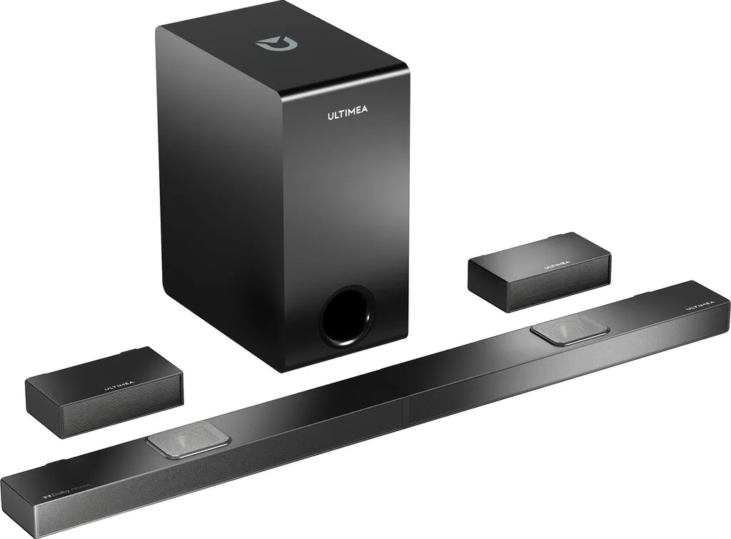 Système Home Cinéma 5.1 Nova S80, caisson sans fil et son surround 3D