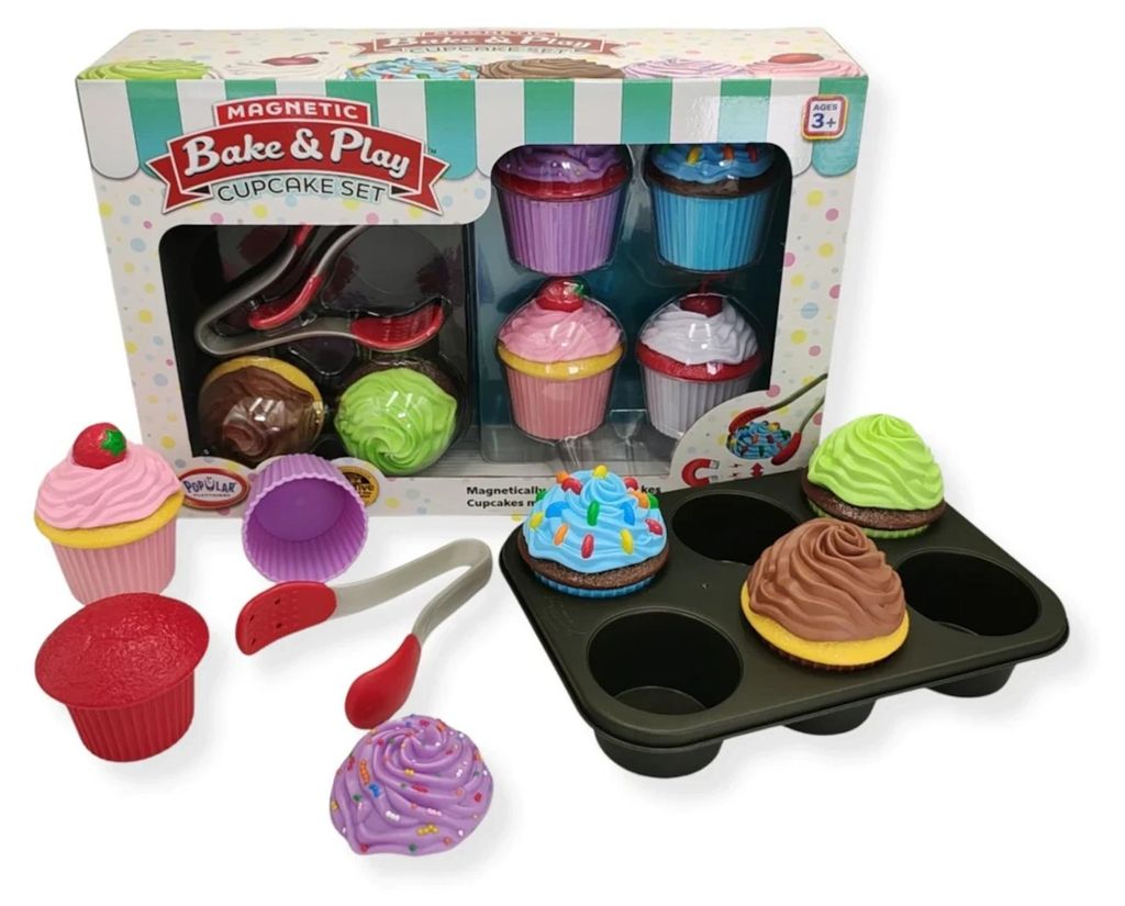 Popular Playthings Magnetische Cupcakes – Speelset, 25 Productafbeelding 