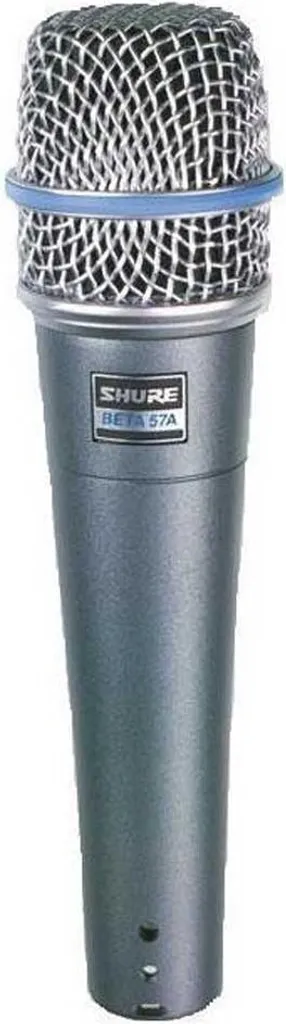 Micro Shure Beta 57A Cardioïde à Haute Sensibilité -51 dB avec Sortie XLR
